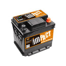Bateria Impact 50Ah (IA50DT) [Caixa Alta] Livre de Manutenção | 18 Meses de Garantia