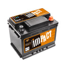 Bateria Impact 60Ah (IA60XaD) [Caixa Alta] Livre de Manutenção | 18 Meses de Garantia