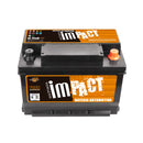 Bateria Impact 75Ah (IA75aD) [Caixa Alta] Livre de Manutenção | 12 Meses de Garantia