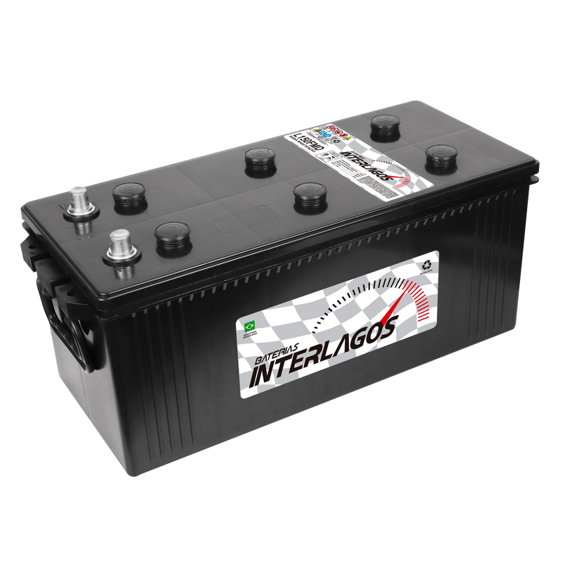 Bateria Interlagos 150Ah (L150FMD) Baixa Manutenção | 12 Meses de Garantia