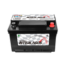 Bateria Interlagos 80Ah (LG80D) Baixa Manutenção | 12 Meses de Garantia